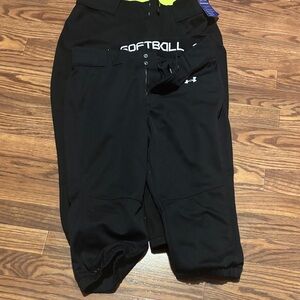 Under Armour women’s/teen Softball pants set of 2